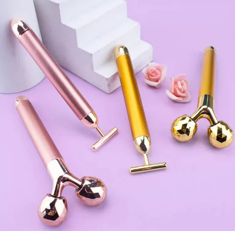 3D Sculpting Facial Roller – Dual-Head Massager for Lifting & Skin Tightening