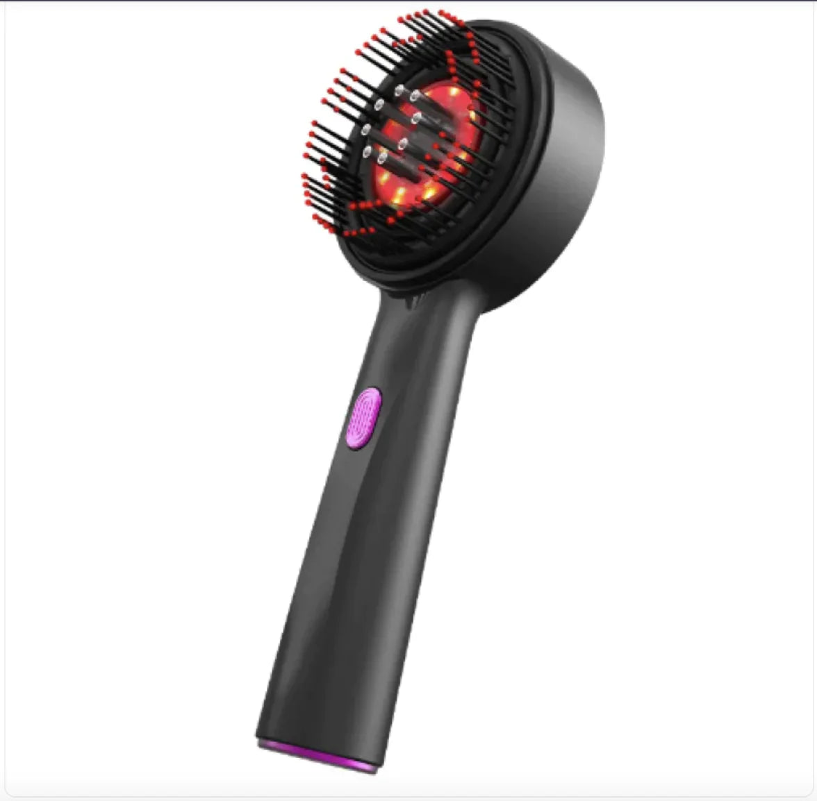 Electric Scalp Massager Comb – Red Light Therapy & Hair Care Tool