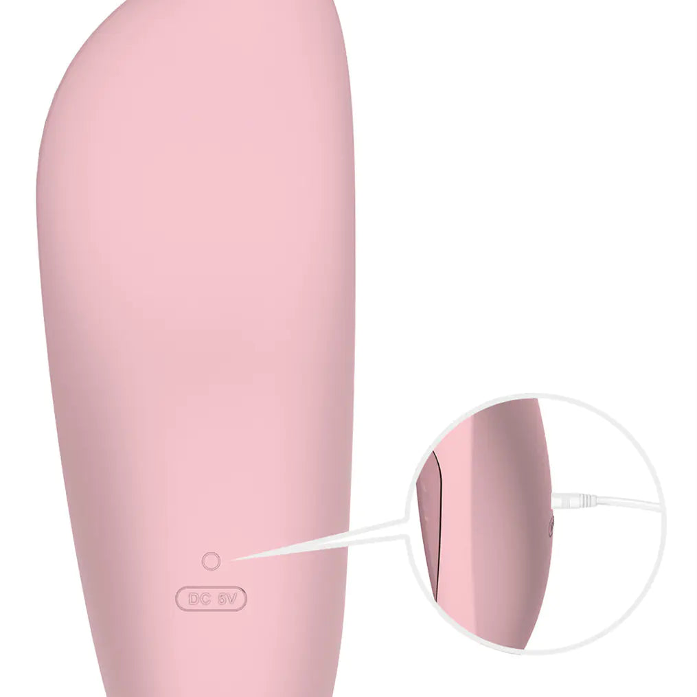 Rechargeable Silicone Facial Cleansing Brush – 5 Modes with Heating & Sonic Vibration